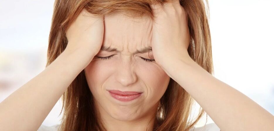 La migraine est une conséquence de l'ostéochondrose