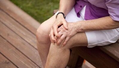 Symptômes d'arthrose de l'articulation du genou